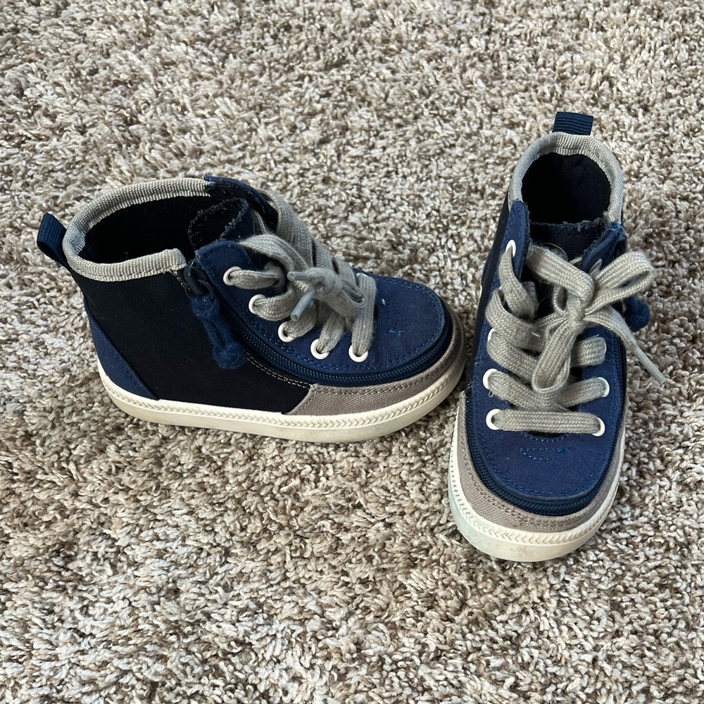 Billy’s Kids Blue and Gray High-Top Sneakers